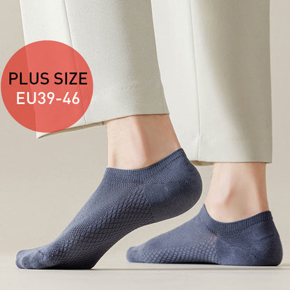Chaussettes invisibles de massage en maille Plusock (5 paires) - image 0