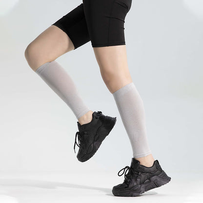 Chaussettes de compression unisexes Ice Silk Footless Cool