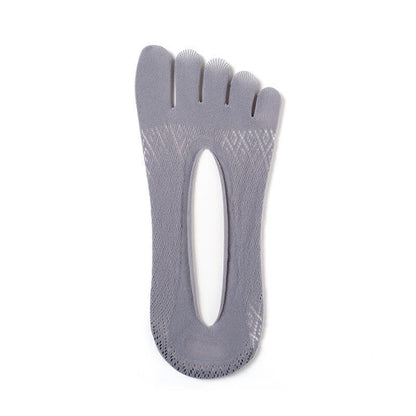 Chaussettes d'alignement des cinq orteils (6 paires) - Gris foncé - EU38-45 (US5-11) - image 13