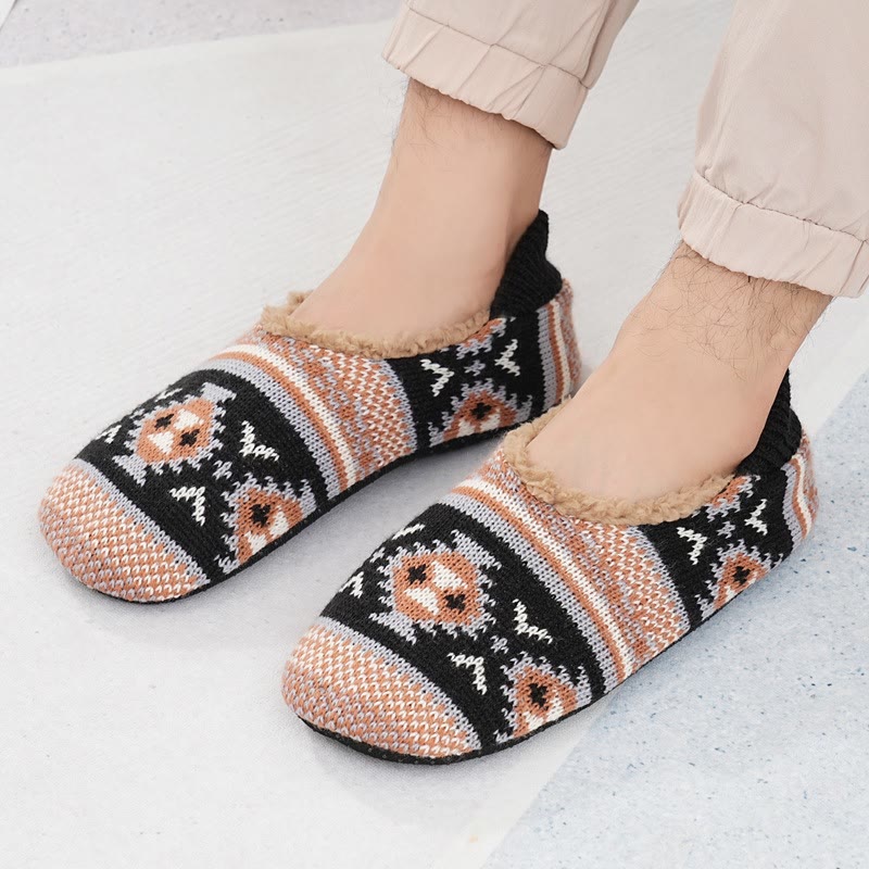 Chaussettes pelucheuses grande taille (2 paires) - Chameau - EU40-43 (US7-9) - image 3