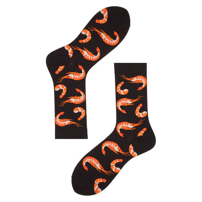 Chaussettes amusantes de la série Marine grande taille (5 paires) - image 20
