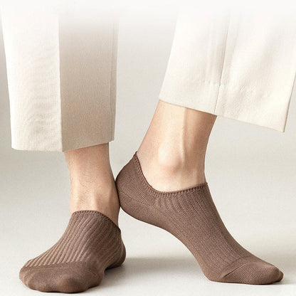 Chaussettes invisibles déodorantes Plusock (5 paires) - image 3