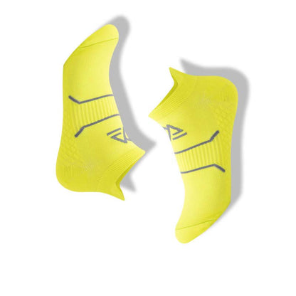 Chaussettes de compression athlétiques rembourrées grande taille (7 paires) - Jaune - EU40-45 (US 8-12) - image 11