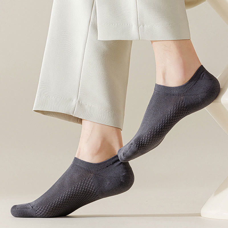 Chaussettes invisibles de massage en maille Plusock (5 paires) - image 11