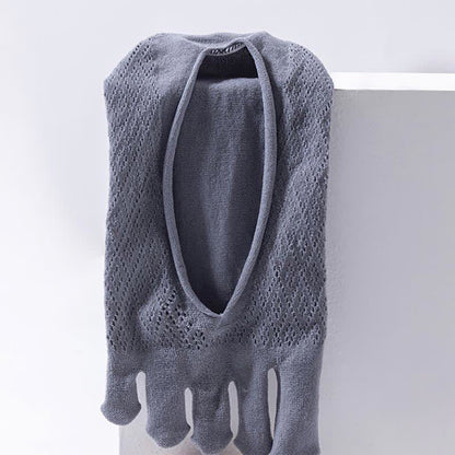 Chaussettes d'alignement des cinq orteils grande taille (6 paires)