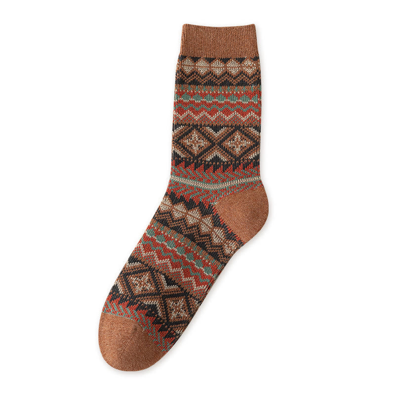 Chaussettes rétro respirantes mi-mollet (3 paires) - image 15