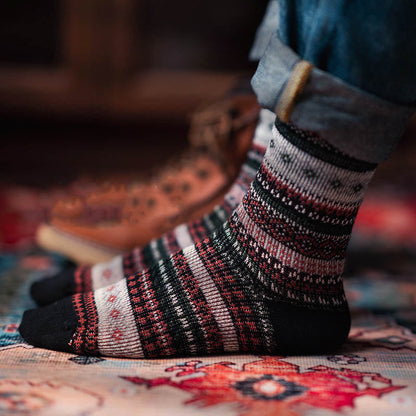 Chaussettes rétro en coton doux (10 paires) - image 1