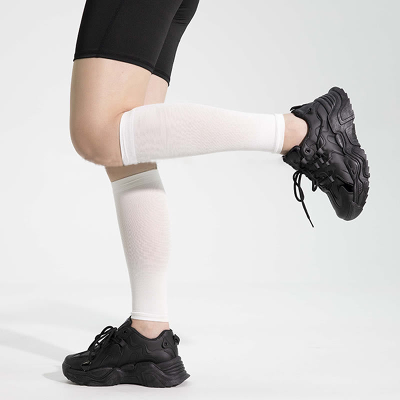 Chaussettes de compression unisexes Ice Silk Footless Cool - image 10