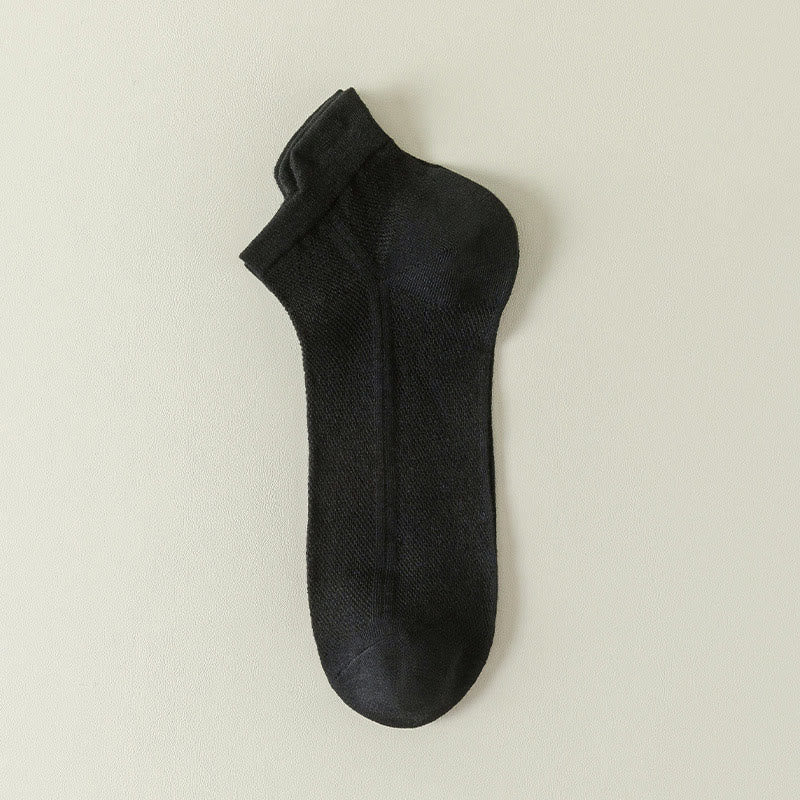 Chaussettes respirantes en maille (7 paires) - Noir - EU44-50 (US10-15) - image 8
