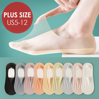 Chaussettes invisibles ultra-fines (5 paires) - image 0