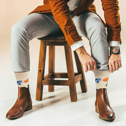 Chaussettes Plusock Marine Series Fun Crew (5 paires) - image 5