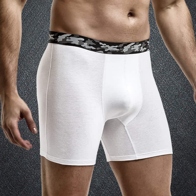 Boxers en coton doux grande taille (lot de 5)