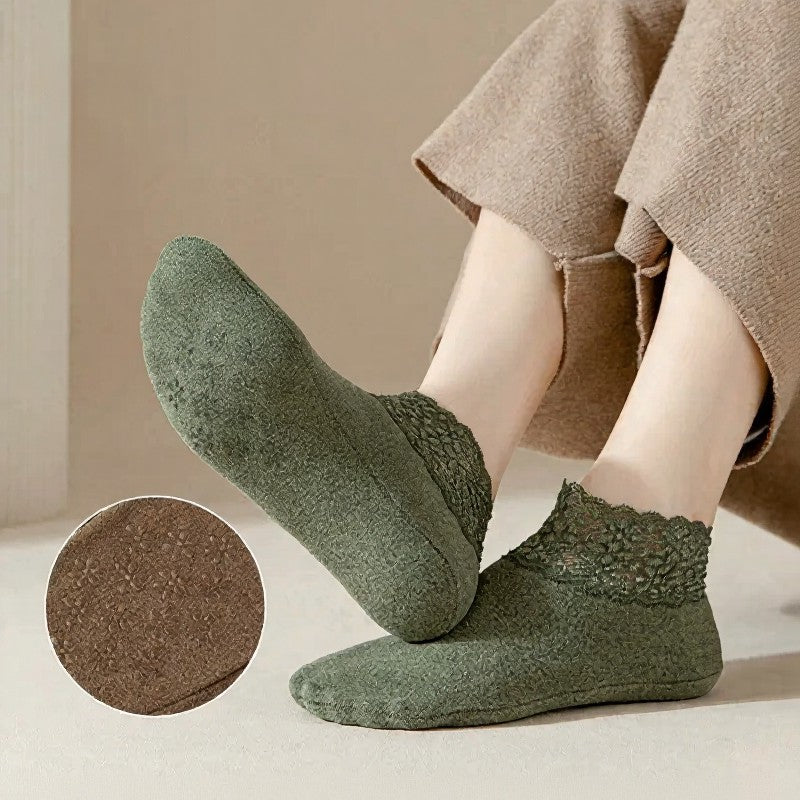 Chaussettes élégantes à bordure en dentelle (8 paires) - image 1