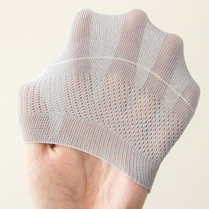 Chaussettes invisibles respirantes en maille (5 paires) - image 12