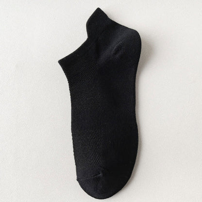 Chaussettes respirantes à la cheville grande taille (5 paires)