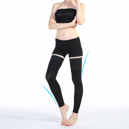 Chaussettes de compression solides pour genoux et cuisses - image 2