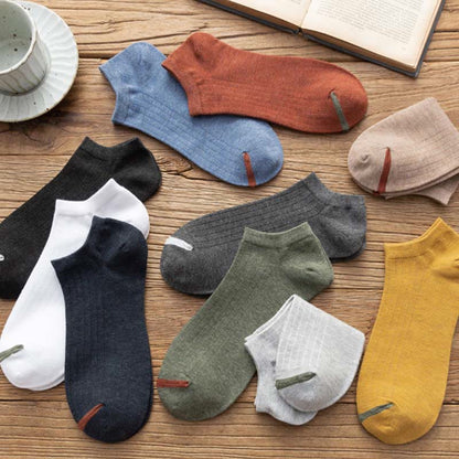 Chaussettes amples en coton rayé grande taille (3 paires)