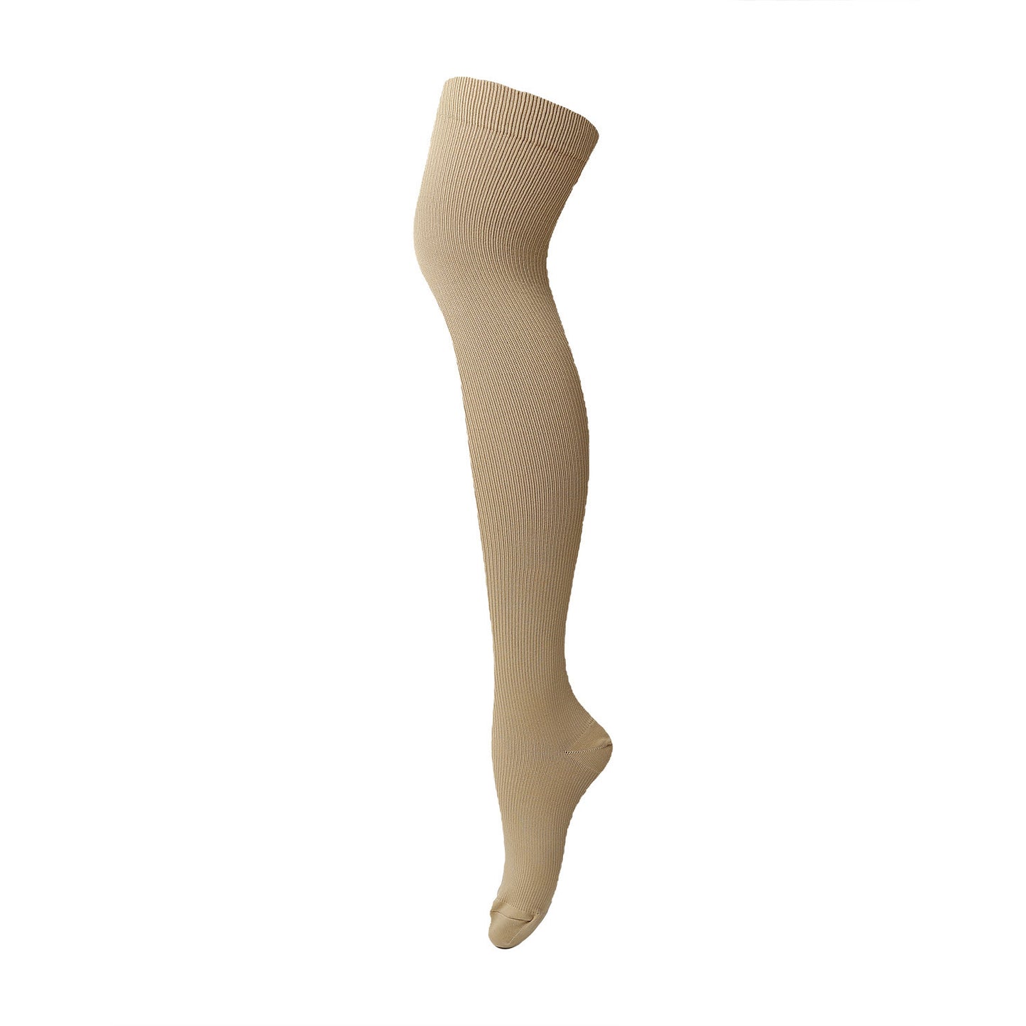 Chaussettes de compression haute élasticité grande taille (3 paires) - Nu - L/XL - image 3