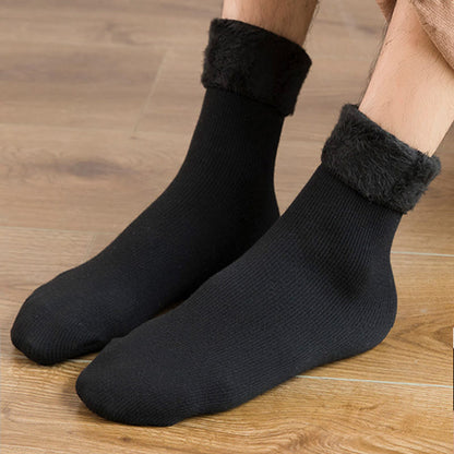 Chaussettes polaires unies grandes tailles (6 paires) - image 2