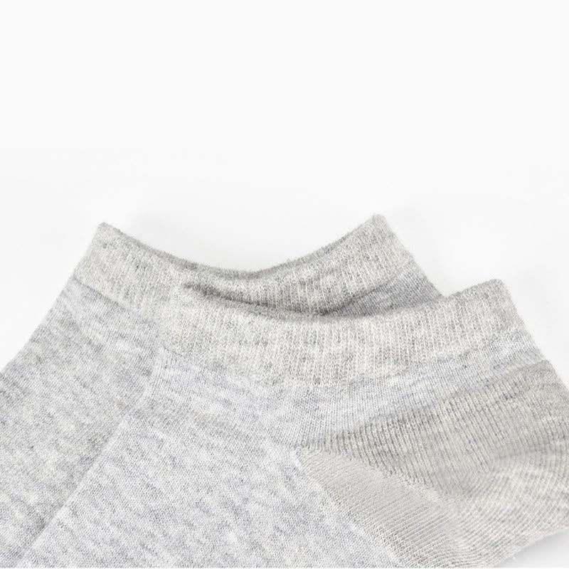 Chaussettes cheville 100% coton (6 paires) - image 7