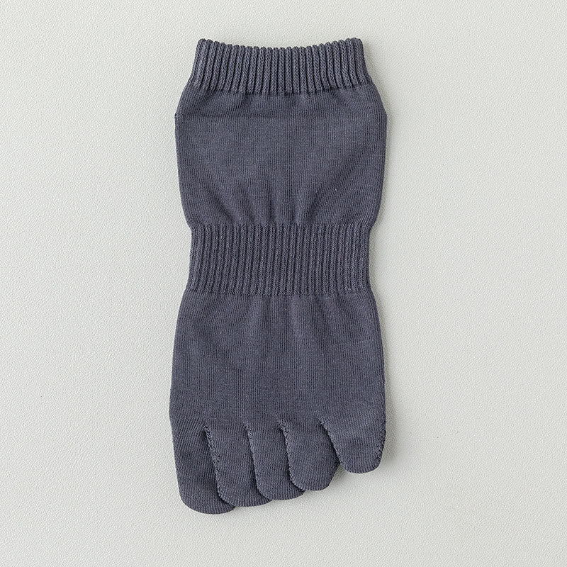 Chaussettes d'alignement des cinq orteils (5 paires) - Gris - EU39-46 (US5-12) - image 18