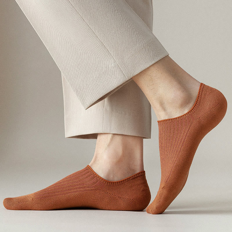 Chaussettes invisibles déodorantes Plusock (5 paires) - Jaune - EU39-46 (US5-12) - image 14