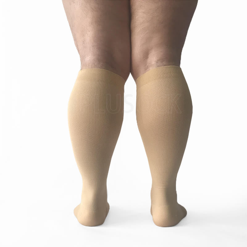 Chaussettes de compression Plusock Skin Grande Taille 2XL- 7XL (15-20 mmHg) - image 5