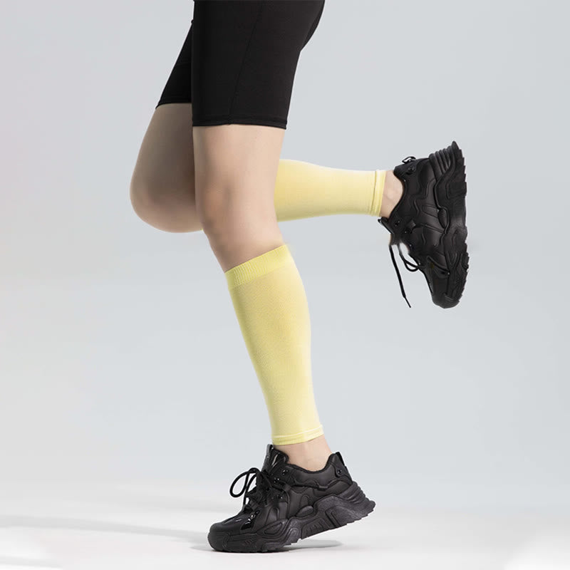 Chaussettes de compression unisexes Ice Silk Footless Cool