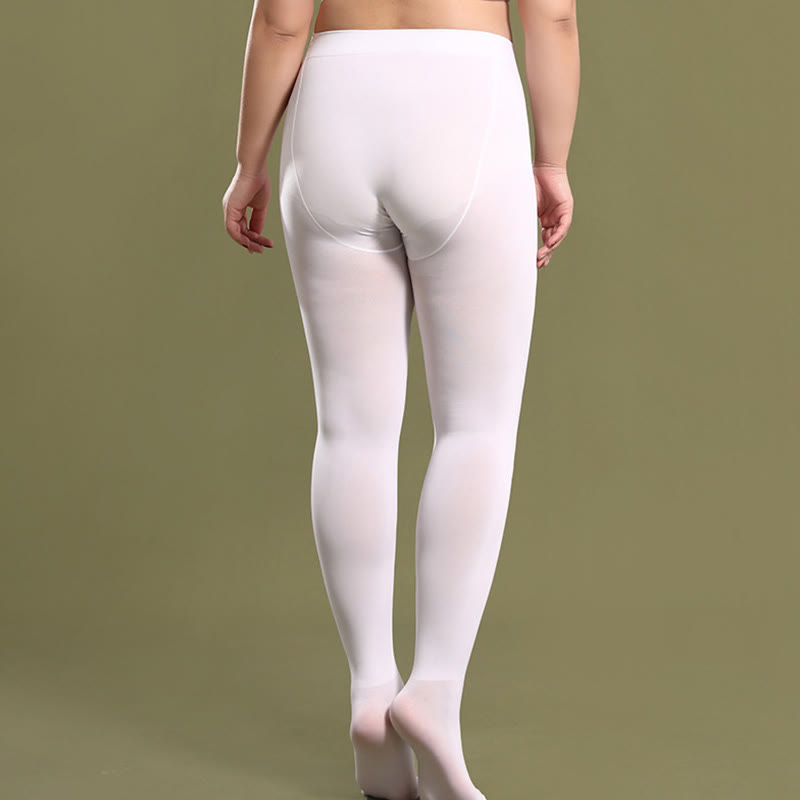Collants sans pieds grande taille 80D indéchirables pour femmes (3 paires) - image 3