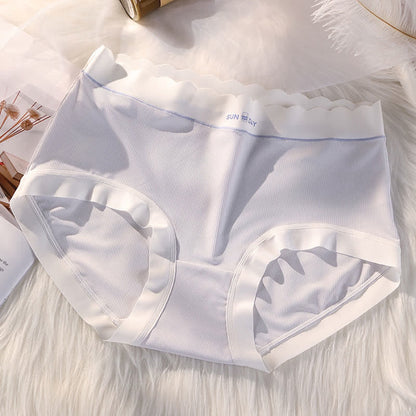 Culotte taille haute avec nœud papillon grande taille (5 paires)