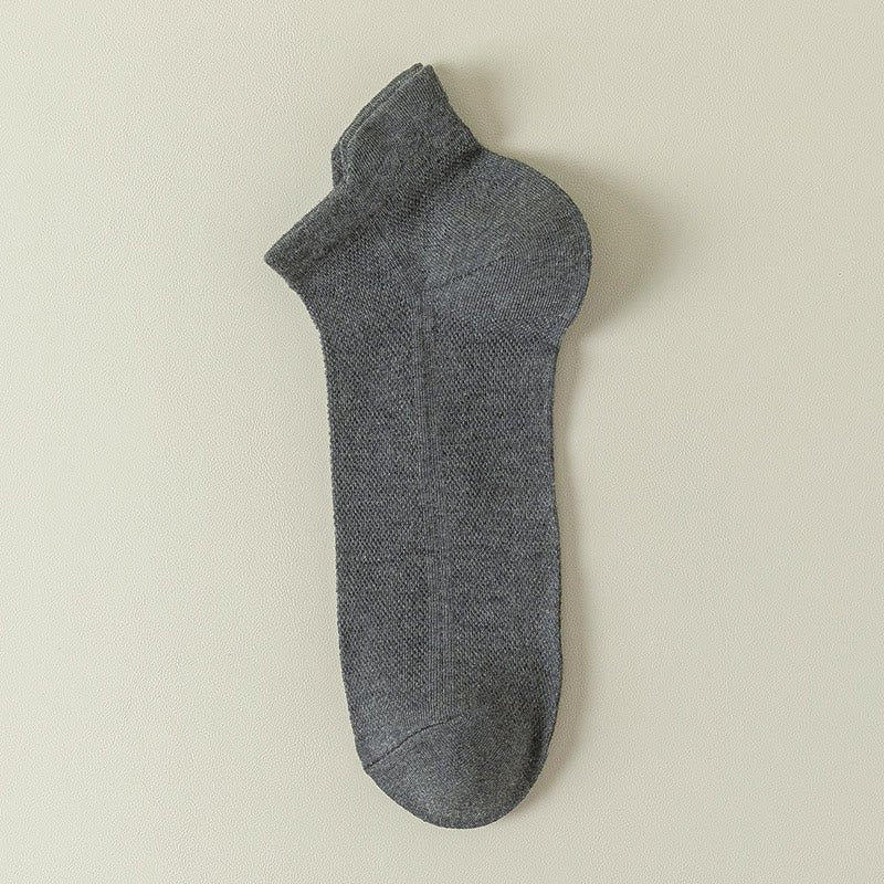 Chaussettes respirantes en maille (7 paires) - Gris foncé - EU44-50 (US10-15) - image 12