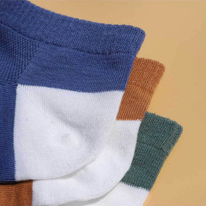 Chaussettes Plusock Letter Mesh Ankle Socks (5 paires) - image 9