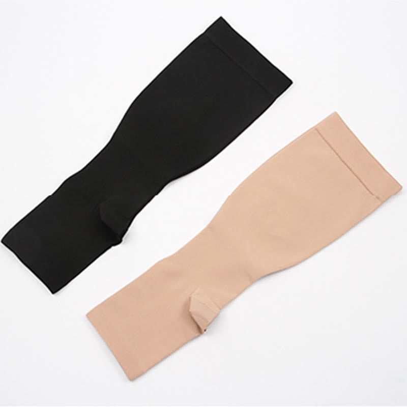 Chaussettes de compression unisexes à bout ouvert pour soulager la douleur - image 5
