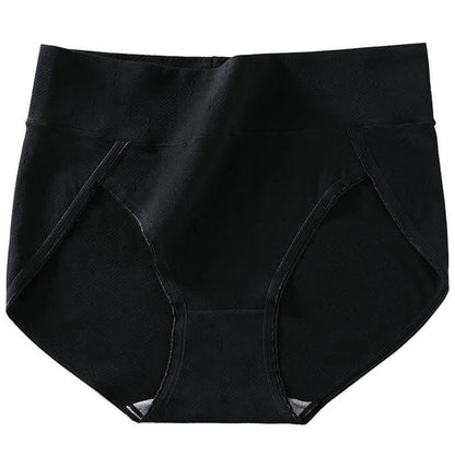Culotte antibactérienne taille haute (6 paires) - Noir - 4XL - image 12