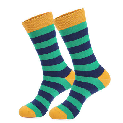 Chaussettes décontractées à motifs amusants (5 paires)