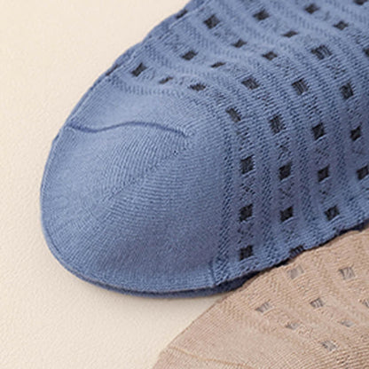 Chaussettes basses en maille ajourée (7 paires) - image 8