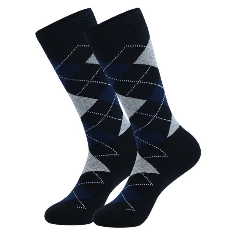 Chaussettes Plusock Dot Rhombus Crew (5 paires) - image 4