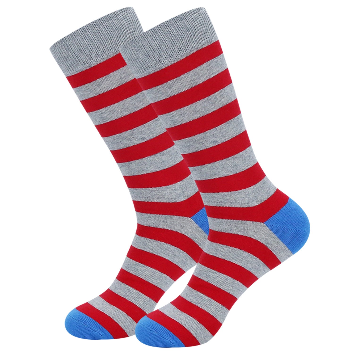 Chaussettes décontractées à motifs amusants (5 paires) - image 2