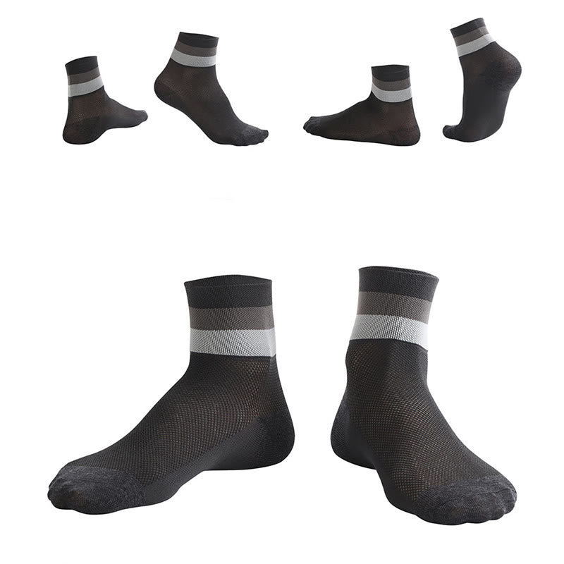 Chaussettes courtes respirantes couleur bonbon - image 9