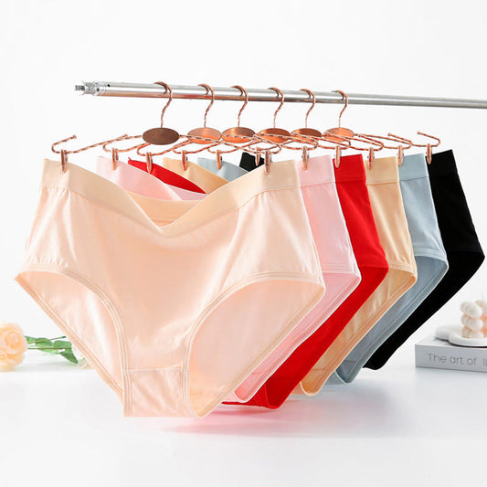 Culotte extensible taille haute simple (paquet de 4) - image 0