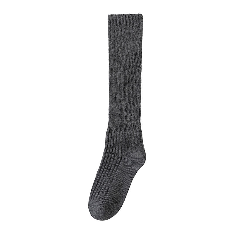 Chaussettes souples élégantes de couleur unie (3 paires) - Gris foncé - EU36-40 (US3-7) - image 16