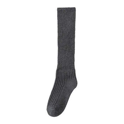 Chaussettes souples élégantes de couleur unie (3 paires) - Gris foncé - EU36-40 (US3-7) - image 16