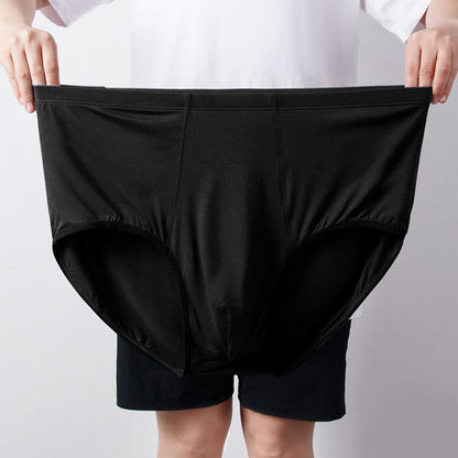 Culotte taille haute grande taille (1 paire) - Noir - 8XL - image 8
