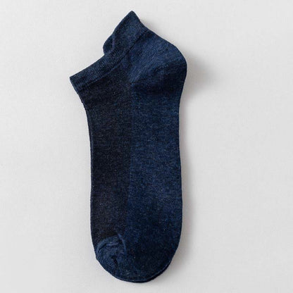 Chaussettes en coton multicolores Plusock (3 paires) - 42-48 - Bleu marine - image 7