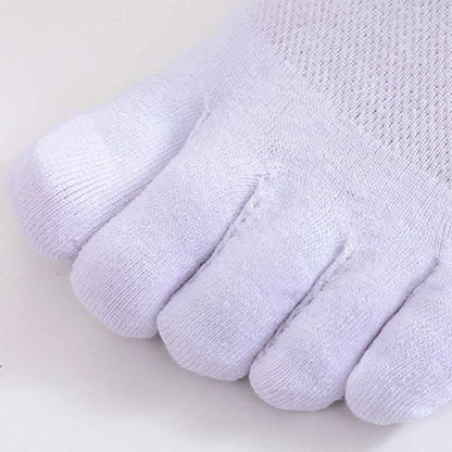 Chaussettes antibactériennes d'alignement à cinq orteils grande taille (5 paires)