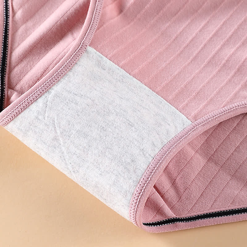 Culottes en coton taille basse (5 paires) - image 9