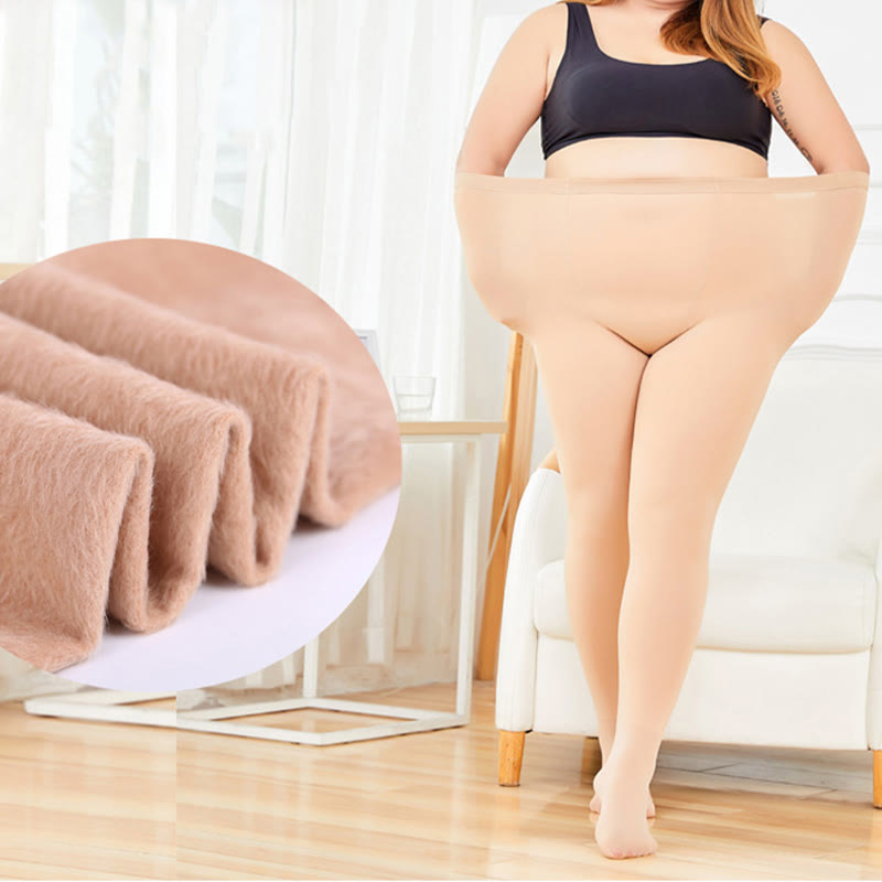 Collants taille haute grande taille (2 paires) - image 2