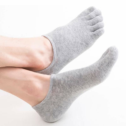 Chaussettes antibactériennes d'alignement à cinq orteils grande taille (5 paires)