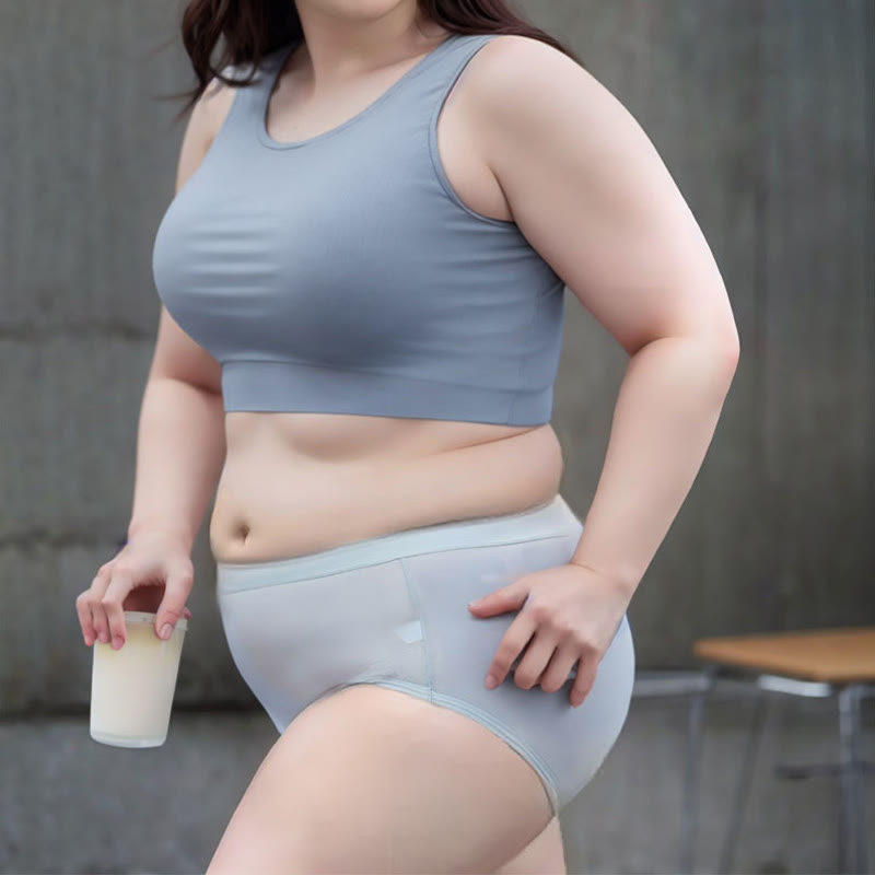 Culotte extensible taille haute simple (paquet de 4) - image 3