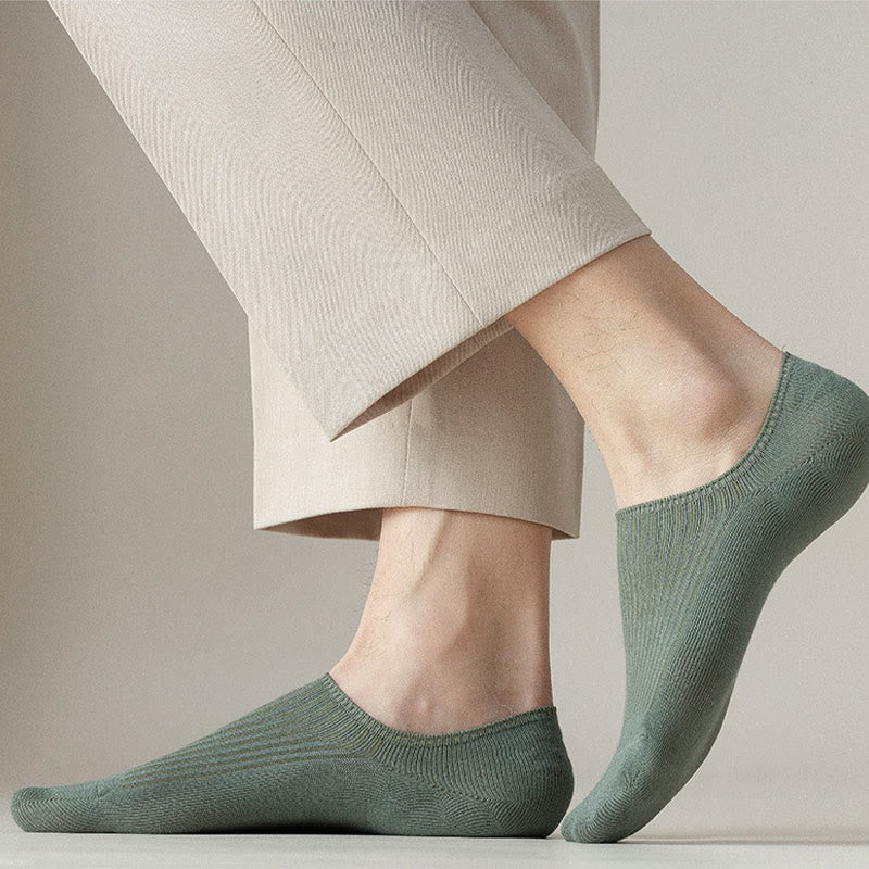 Chaussettes invisibles déodorantes Plusock (5 paires) - Vert - EU39-46 (US5-12) - image 7